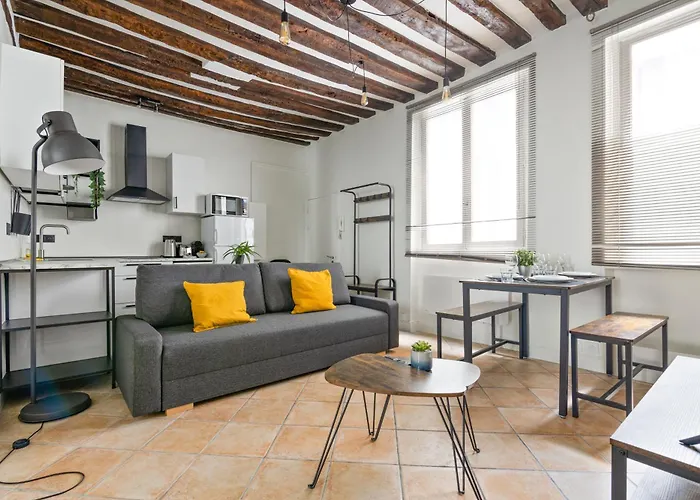 Appartement Heart Of 1br-4p Le Marais 7 Free Netflix *